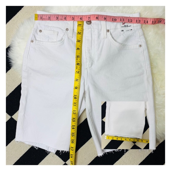 NWT Joe's Jeans - HI (RISE) Honey Bermuda Jean Shorts 25 - Picture 7 of 8